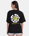 Shop Women's Black Flawless Graphic Printed Oversized T-shirt-Design