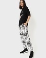 Shop Women's Black Fly High Graphic Printed Oversized T-shirt-Full