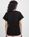 Shop Women's Black Friends Typography Boyfriend T-shirt-Design