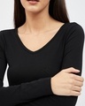 Shop Women's Black Full Sleeve Top