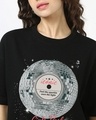 Shop Women's Black Girls Rock Graphic Printed Oversized T-shirt