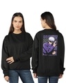 Shop Women's Black Gojo Graphic Printed Sweatshirt-Front