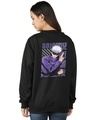 Shop Women's Black Gojo Graphic Printed Sweatshirt-Design