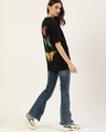 Shop Women's Black Graphic Print T-shirt