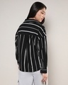 Shop Women's Black & Grey Striped Shirt-Design