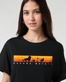 Shop Women's Black Hakuna Matata Graphic Printed Boyfriend Fit T-shirt