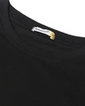 Shop Women's Black Hangin Astronaut Graphic Printed Boyfriend T-shirt