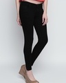 Shop Women's Black High Rise Slim Fit Jeans-Design