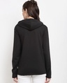 Shop Women's Black Hoodie-Full