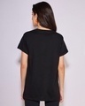 Shop Women's Black Illusion Graphic Printed Boyfriend T-shirt-Design