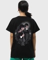 Shop Women's Black Killer Queen Graphic Printed Boyfriend T-shirt-Design