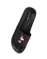 Shop Women's Black King Snoopy Adjustable Velcro Sliders