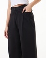 Shop Women's Black Korean Pants