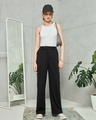 Shop Women's Black Korean Pants-Full