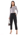 Shop Women's Black Linen Pants