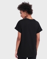 Shop Women's Black Lost In The Mountains Boyfriend T-shirt-Design
