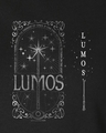 Shop Women's Black Lumos Graphic Printed Plus Size Boyfriend T-shirt