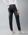 Shop Women's Black Mid Rise Relaxed Fit Joggers-Full