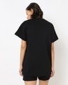Shop Women's Black Minion'S Bello Boyfriend T-shirt-Design