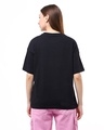 Shop Women's Black Mitsuri Kanroji Graphic Printed Oversized T-shirt-Full