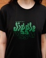 Shop Women's Black Money Don't Jiggle Graphic Printed Boyfriend T-shirt