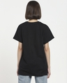 Shop Women's Black Monkey Boyfriend T-shirt-Design