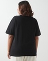 Shop Women's Black Morticia Graphic Printed Oversized Plus Size T-shirt-Design
