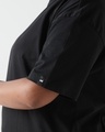 Shop Women's Black Morticia Graphic Printed Oversized Plus Size T-shirt