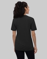 Shop Women's Black Nalayak Typography Loose Fit T-shirt-Design