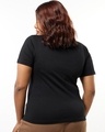 Shop Women's Black Oscar Graphic Printed Plus Size T-shirt-Design