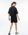 Shop Women's Black Oversized Co-ordinates-Design