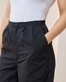 Shop Women's Black Oversized Parachute Pants