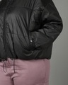 Shop Women's Black Oversized Plus Size Jacket