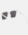 Shop Women's Black Oversized Polarised Lens Sunglasses