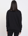 Shop Women's Black Oversized Sweatshirt-Full