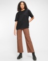 Shop Pack of 2 Women's Black Oversized T-shirt