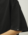 Shop Women's Black Oversized Short Top