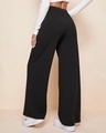 Shop Women's Black Oversized Wide Leg Korean Pants-Full