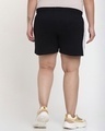 Shop Women's Black Plus Size Side Panel Shorts-Design