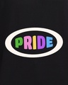 Shop Women's Black Pride Graphic Printed Oversized T-shirt