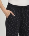 Shop Women's Black Printed Lounge Pyjamas