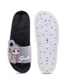 Shop Women's Black Printed Sliders-Full