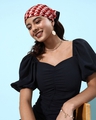 Shop Women's Black Puff Sleeve Dress-Full