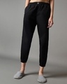 Shop Women's Black Pyjamas-Front