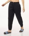 Shop Women's Black Pyjamas-Front