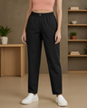 Shop Women's Black Pyjamas-Front