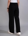 Shop Women's Black Relaxed Fit Cargo Pants-Design
