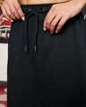 Shop Women's Black Relaxed Fit Track Pants