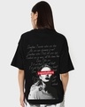 Shop Women's Black Reputation Taylor Swift Graphic Printed Oversized T-shirt-Design