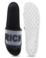 Shop Women's Black Rich Embellished Sliders-Full